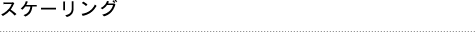 スケーリング